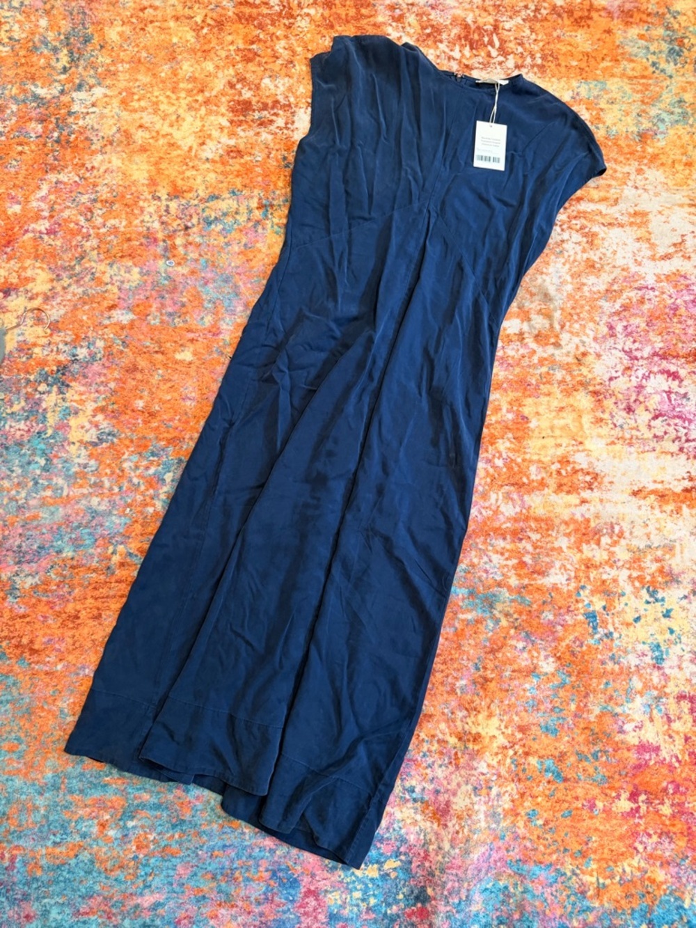 Everlane Navy Blue Midi Dress